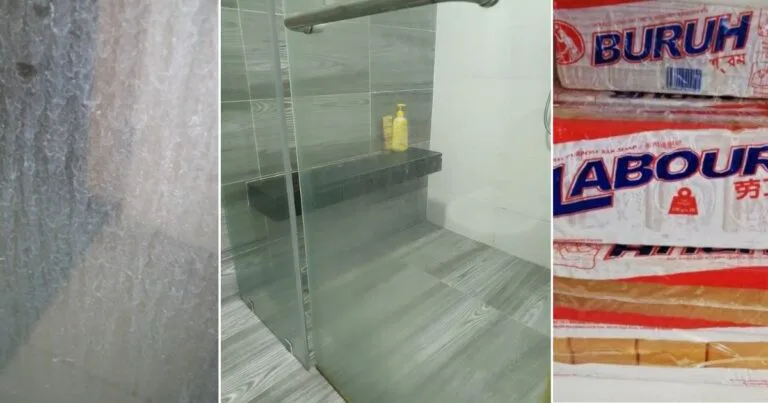 Cara Bersihkan Water Stain Pada Panel Kaca Bilik Air. Tip Dari Housekeeping Hotel