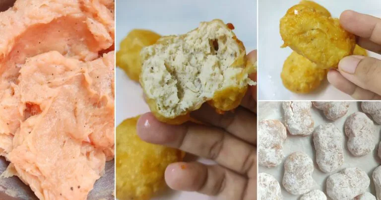 Buat Sendiri Nuget Ayam Tempura Yang Sedap, Tanpa Perlu Kukus. Guna Isi Ayam Penuh, Bentuk Sama Macam Beli