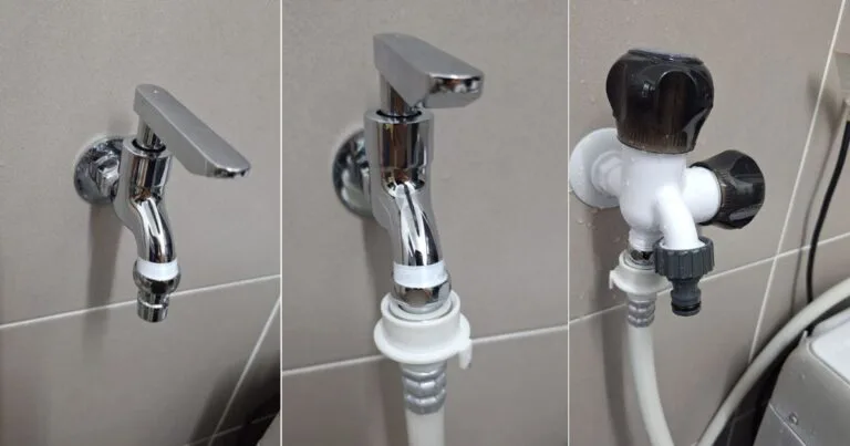 Tip Atasi Masalah Sambungan Paip Ke Mesin Basuh Yang Selalu Leaking