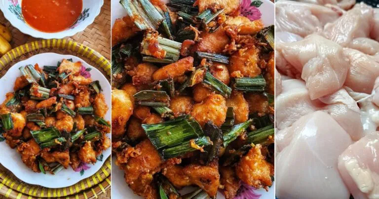 Ayam Goreng Pandan Ini Bukan Saja Sedap, Aromanya Pun Harum. Cara Buat Pun Mudah