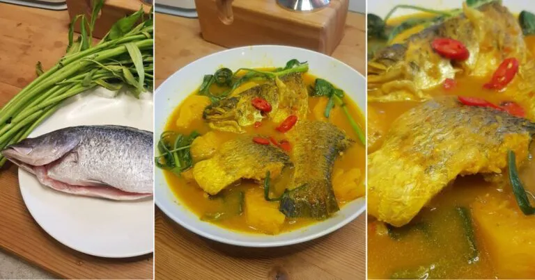 Tip Buat Siakap Kengsom Yang Sedap, Kuah Pekat. Kisar Sekali Bahan Ini