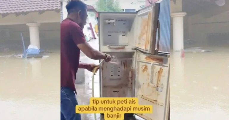 Ikut Langkah Ini Untuk Selamatkan Peti Ais Yang Ditenggelami Banjir. Masih Boleh Guna