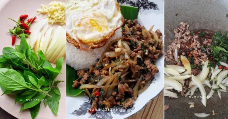 Cara Buat Pad Kra Pao Daging Yang Sedap, Resipi Ori Dari Pattani