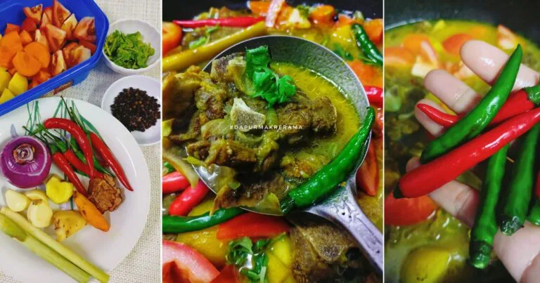 Cara Masak Daging Singgang Yang Masam Masam Sedap. Waktu Makan Pecah Cili Api Lagi Best