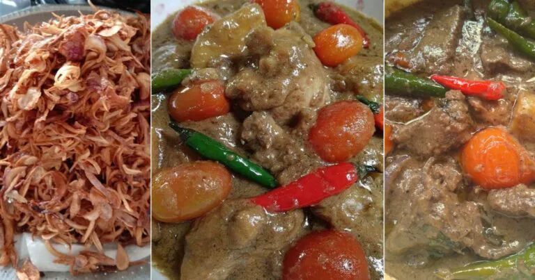 Cara Masak Kurma Sedap Ayam Atau Daging, Kena Letak Bawang Goreng