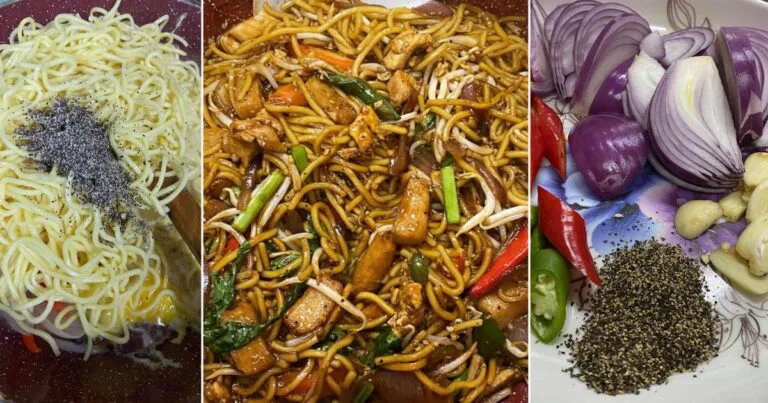 Mi Goreng Lada Hitam, Masak Ringkas Tapi Serius Sedap!
