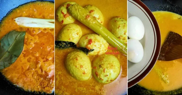 Gulai Telur Padang, Patutlah Sedap Letak Bahan Ini Rupanya