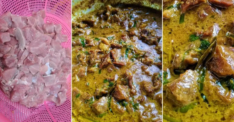 Cara Buat Rendang Daging Cili Api Berempah. Pedas, Sedap & Berkuah