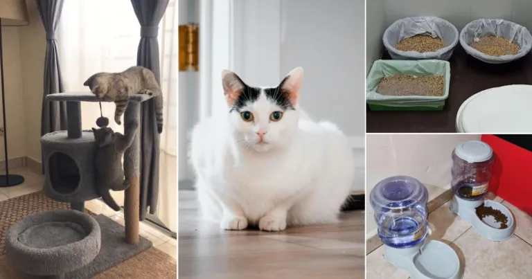 Panduan Tinggalkan Kucing Sendirian Di Rumah Lebih 5 Hari, Insya-Allah Cukup Makan & Selamat