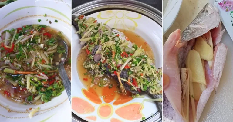 Ikan Siakap Stim Sedap Macam Kedai Siam & Tak Hanyir. Ini Rahsianya