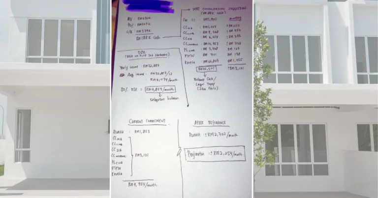 Refinance Rumah, Banyak Kelebihannya. Lelaki Ini Boleh Jimat RM2K Sebulan & Dapat Cash RM70K