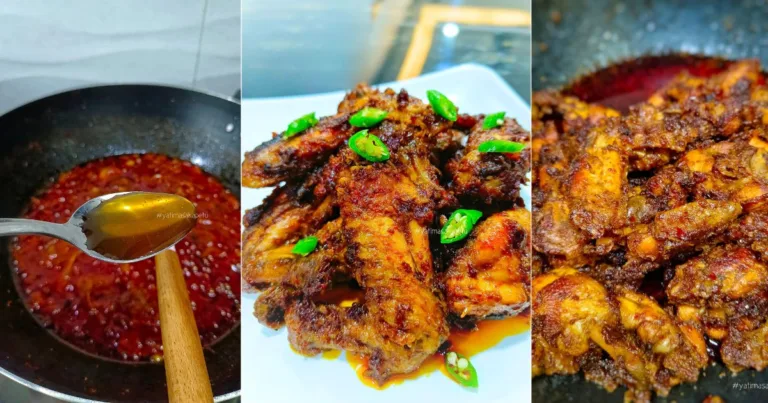 Cara Buat Kepak Ayam Goreng Madu Yang Sedap, Senang, Masak Pun Sekejap