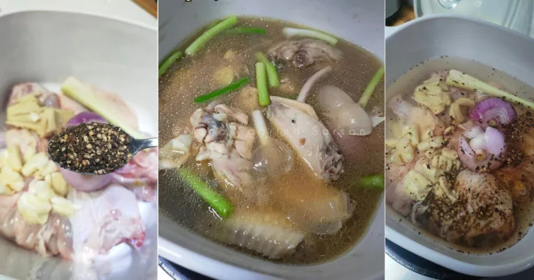 Cara Buat Sup Ayam Lada Hitam Untuk Segarkan Badan Yang Rasa ‘Lemau’