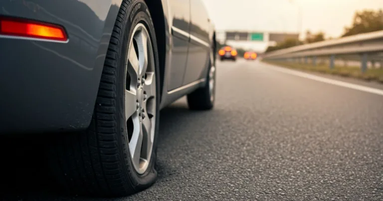 Tayar Kereta Pancit Waktu Tengah Laju Di Highway? Ini Cara Selamat Kawal Situasi Bahaya