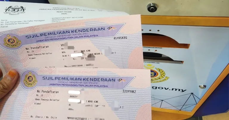 Cara Dapatkan Geran Kenderaan, Tak Perlu Ke Kaunter JPJ