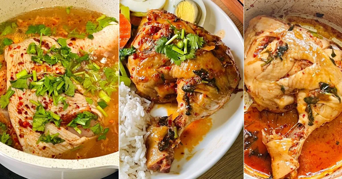 Ayam Rebus Sihat & Sedap, Lauk Diet & Berpantang Paling Mudah