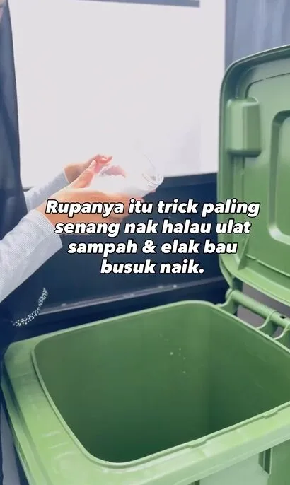 Cara Elak Ulat Sampah Dan Bau Busuk Dari Tong Sampah, Tabur Garam Dan Baking Soda