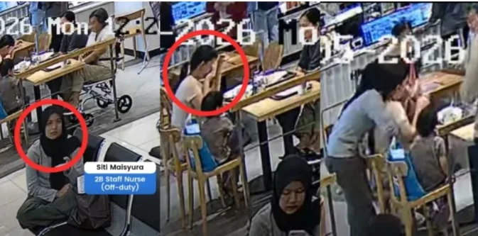 Baru Habis Syif Malam, Jururawat Terus Bantu Selamatkan Wanita Tercekik Di Kafe