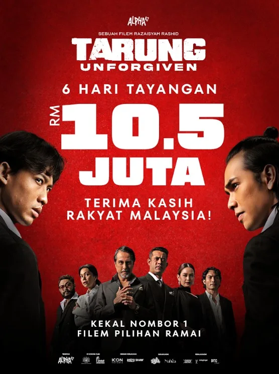 “Kami Nak Filem Aksi Tempatan Pergi Lebih Jauh” — Pengarah TARUNG: Unforgiven Syukur Kutip RM10.5 Juta