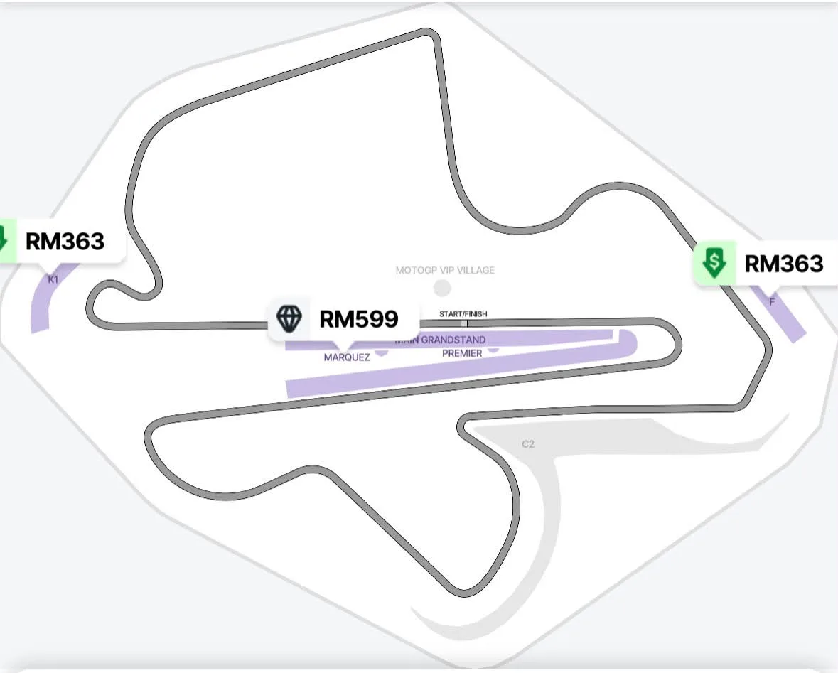Jangan Salah Pilih Tempat Duduk, Ini Zon Terbaik Untuk Tonton Perlumbaan Di Litar Sepang