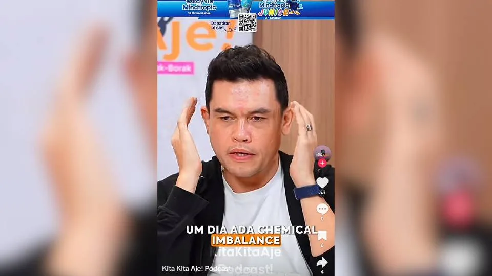 Selepas 10 Tahun Berdiam Diri, Vince Chong Dedah Hidap Bipolar Jenis 2