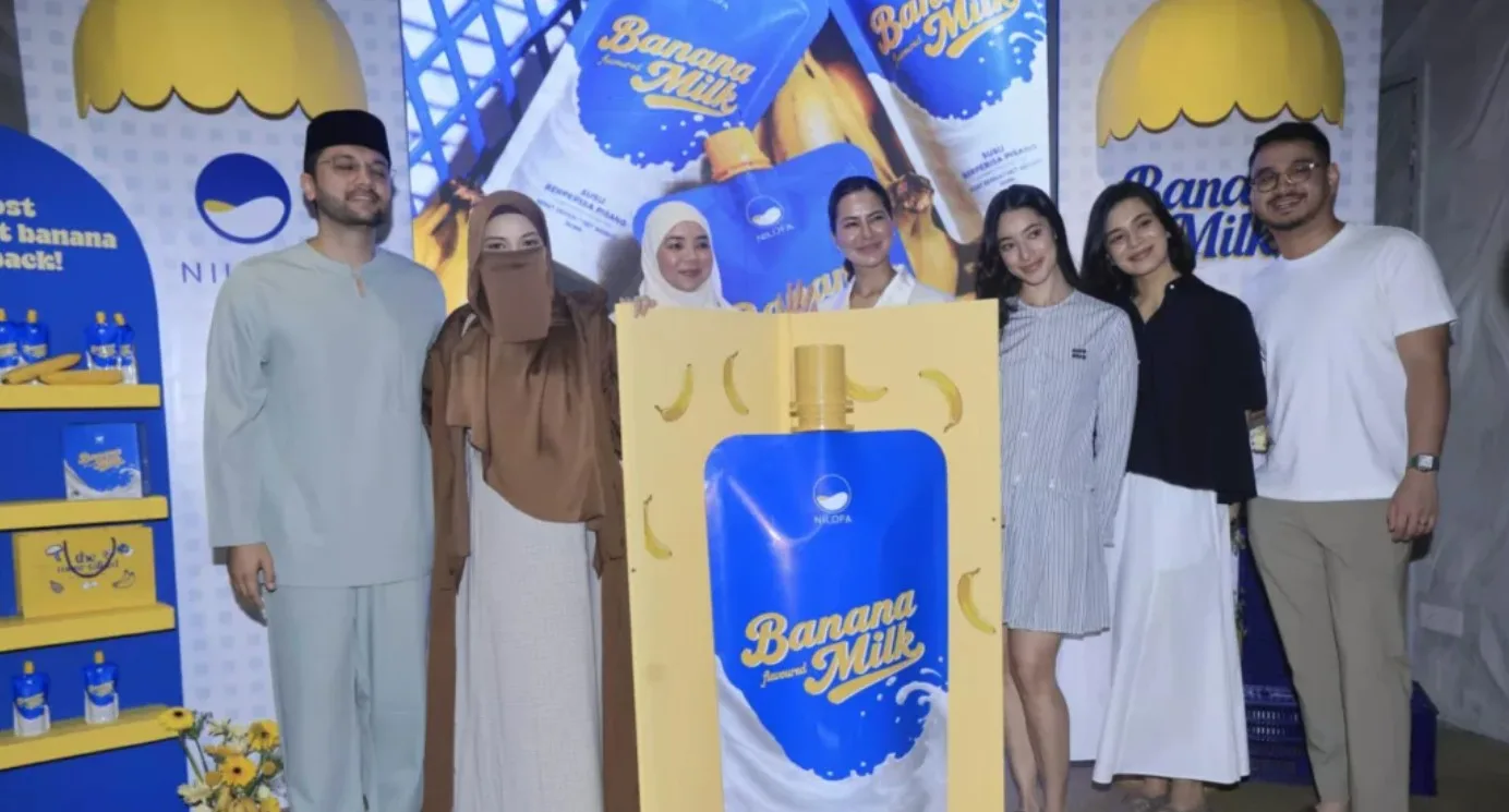 Nilofa Banana Milk Kembali Selepas Empat Tahun, Sasarkan Jualan 4 Juta Unit Menjelang Akhir 2026