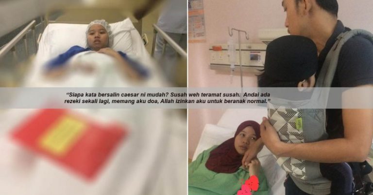 Pengalaman Perit Ibu Bersalin Caesar, Jahitan Terpaksa Dibuka Kembali ‘Hidup-hidup’ Akibat Bernanah & Jangkitan