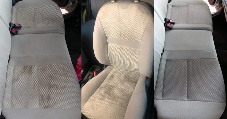 Cara Bersihkan ‘Peta Dunia’ Pada Seat Kereta. Modal Cuma RM15!
