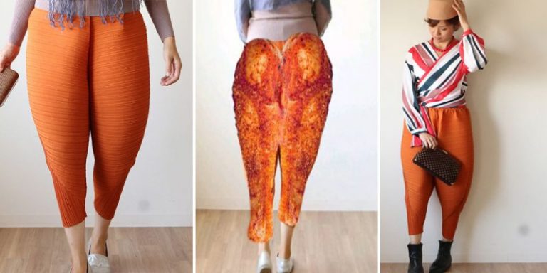 Trend Fesyen Terbaru Seluar Peha Ayam Goreng! Viral & Jadi Bahan Jenaka Di Jepun