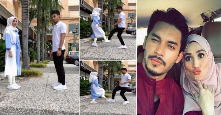 Tak Pernah Tak Sweet, Aeril & Wawa Ganti Keke Challenge Jadi Kaki Challenge! Comel Betul