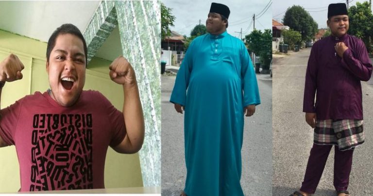 6 Kali Usaha, Jaga Makan, Pergi Gim, Makan Ubat Semua Tak Berkesan! Tapi Satu Amalan Berjaya Buat Pemuda Ini Turunkan Berat Badan