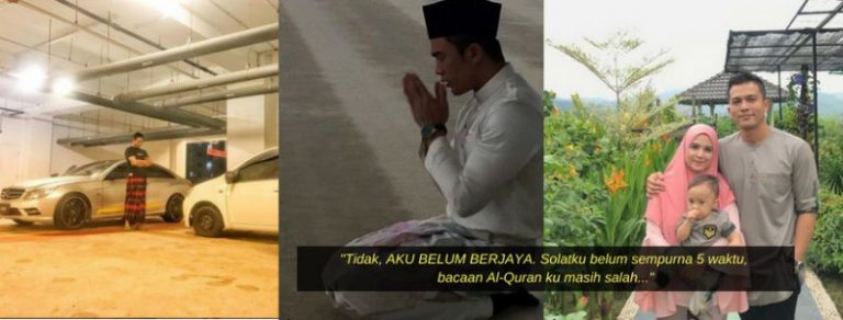 Dari Kereta Viva Kini Pandu Mercedez, Saharul Ridzwan Tak Anggap Itu Kejayaan Selagi Solat Belum Sempurna, Bacaan Al-Quran Masih Salah