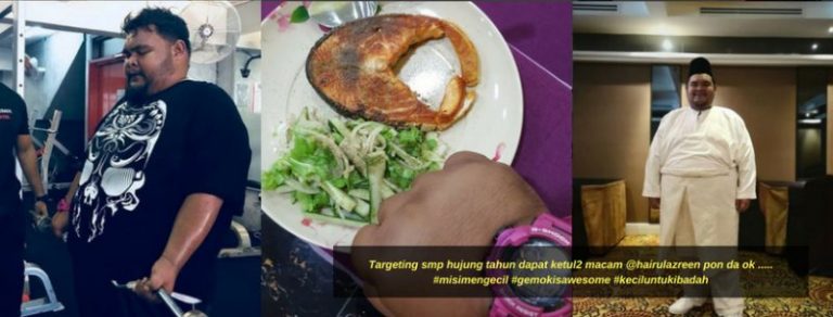 Misi Mengecil, Abam Bocey Ajak Orang Gemuk Ubah Gaya Hidup. Turunkan Berat Badan Untuk Mudah Beribadah
