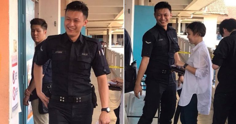‘Polis JB, Tolong Siasat Pencuri Hati!’ Tak Sangka Posting Abang Polis Kacak Viral. Netizen Pun Bantu Wanita Ini Cari Empunya Diri!