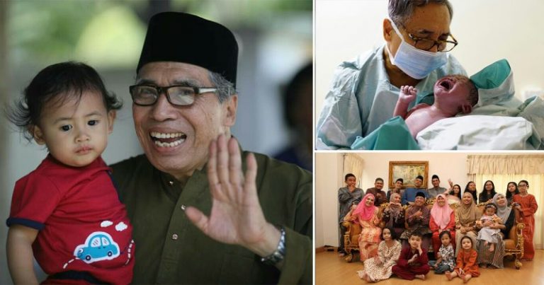 Jadi Bidan Kepada Menantu, Dr. Hamid Arshat Sambut Sendiri 8 Kelahiran Cucu