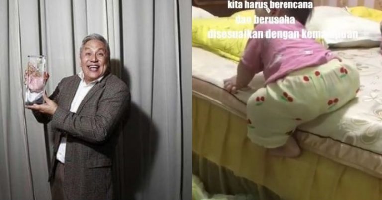 Nak Berjaya, Alasan Buang Jauh-Jauh, Chef Wan Saran Jadikan Video Bayi Usaha Turun Dari Katil Sebagai Inspirasi