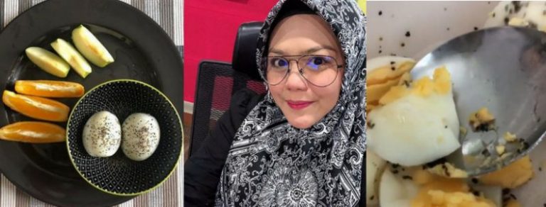 Dah Kurus Tapi Mahu Turunkan 10 KG Lagi, Zulin Aziz Kongsi Menu Diet Telur Yang Dipraktikkan Setiap Hari