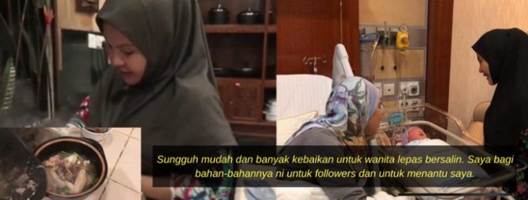 Masak Hidangan Berpantang Untuk Menantu, Bonda Rozita Dedah Rahsia Jaga Badan Lepas Bersalin