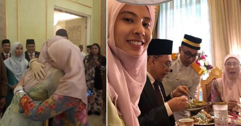Air Mata Kesyukuran! Netizen Sebak Lihat Momen Pertemuan Keluarga Datuk Seri Wan Azizah Di Istana Negara