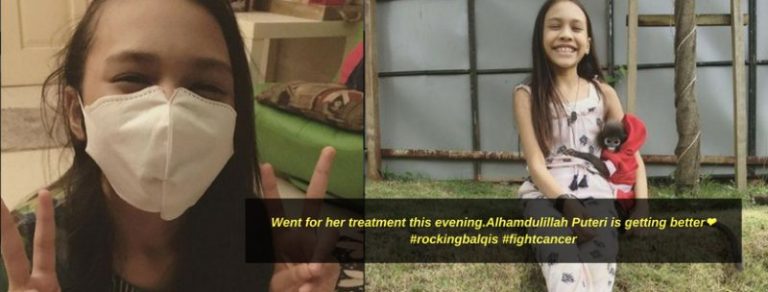 Kerap Demam, Muntah, Petanda Puteri Balqis Hidap Kanser