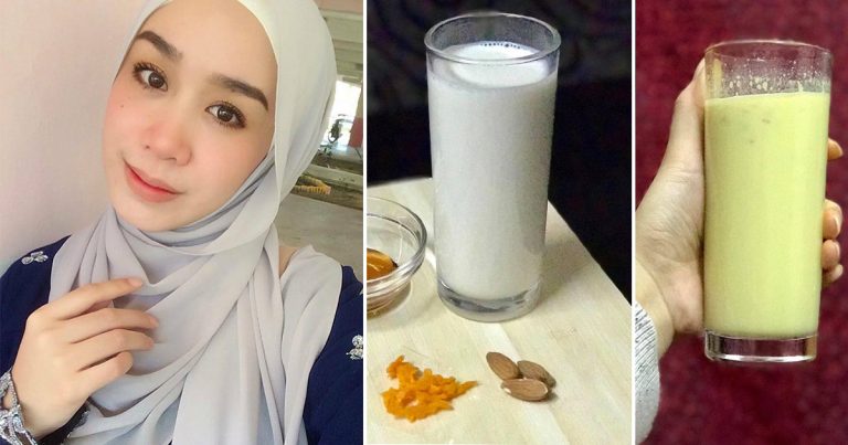 Umur 30-an Tapi Macam 19 tahun, Wanita Ini Amalkan Susu Kunyit Badam Madu Supaya Wajah Naik Seri & ‘Pinkish’