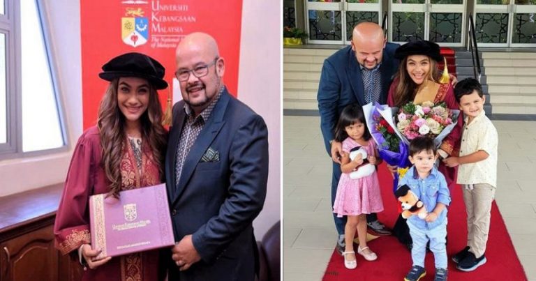 Isteri Harith Iskandar Wanita Pertama Terima Ph.D Dalam Kejuruteraan Tisu dan Sel Stem. Wow!