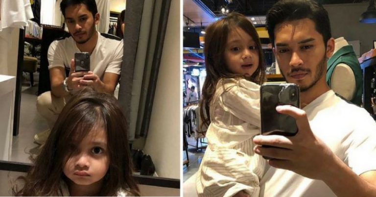 Anak Kecil Lagi Tapi Aeril Zafrel Dah Mula Fikir Siapa Cinta Hati Anak Perempuannya, Kapsyen Di Instagram Buat Follower Tersentuh
