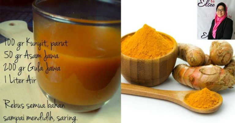 5 Sebab Isteri Perlu Belajar Buat Jamu Kunyit Asem, Bukan Saja Mampu Bakar Lemak Tapi Mantapkan Dalaman Wanita Juga