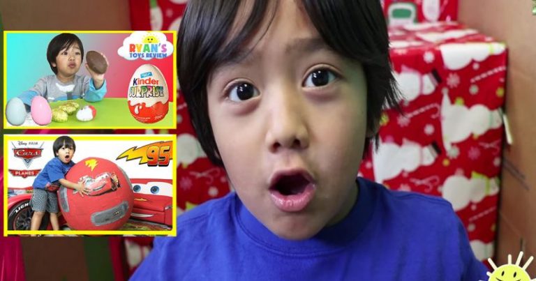 Usia Baru 6 Tahun Tapi Ryan Sudah Buat Duit $11 Juta Dollar Setahun Hanya Dengan Review Mainan Di YouTube