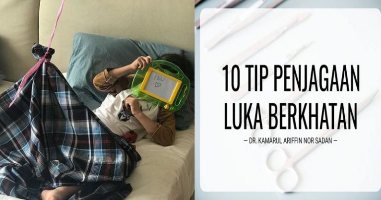 10 Tip Penjagaan Anak Berkhatan Supaya Tak Bentan & Luka Cepat Sembuh