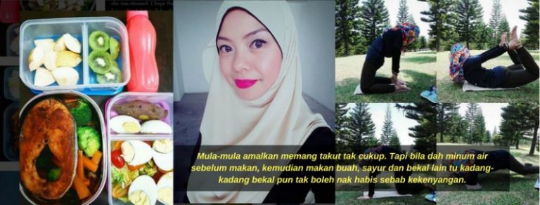 Usia 41, Anak 4, Badan Maintain Langsing. Rahsianya Bawa Bekal Sihat Ke Pejabat Setiap Hari!