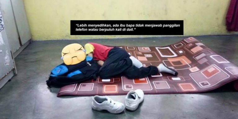Anak Demam Dihantar Ke Sekolah Sebab Ibu Bapa Kerja Takde Orang Nak Jaga