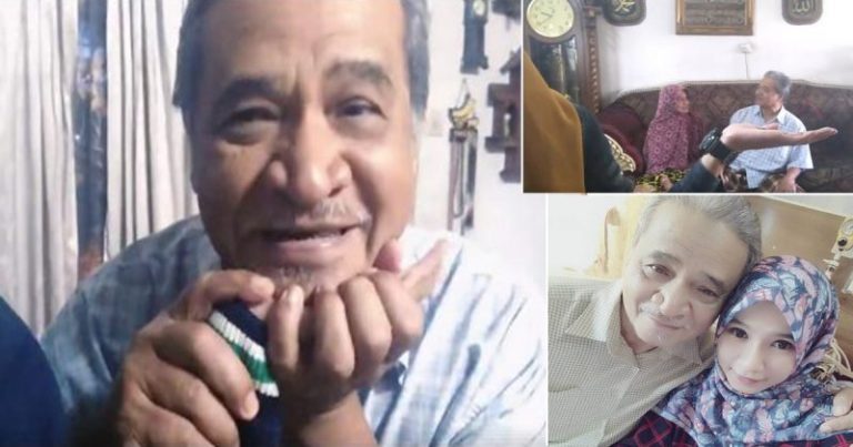 Video Comel Abah ‘Tadah Dagu’ Tular, “Abah Kami Memang Lucu Dan Dia Tak Tahu Pun Video Tu Viral!”