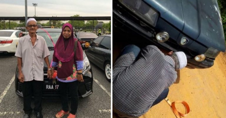 Sayu Tengok Abah Berpanas Tolak Kereta Buruk, 9 Beradik Ini Pakat Belikan Abah Kereta Baru
